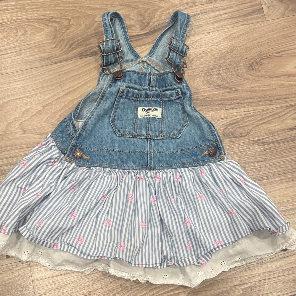 OshGosh overall dress 24 months